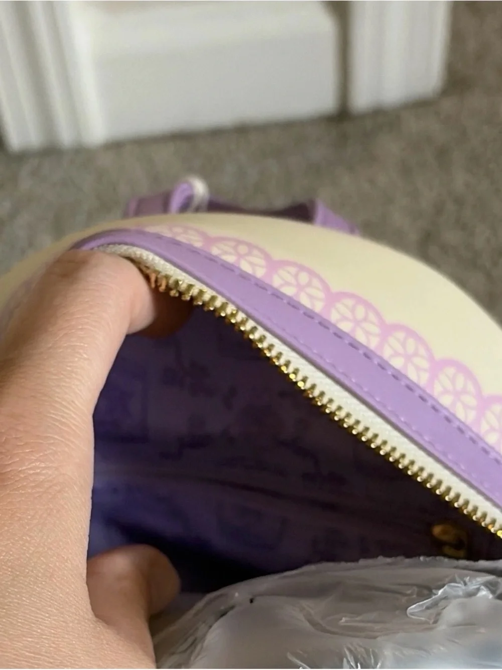 Loungefly Disney Tangled Rapunzel Mini Backpack- BoxLunch Exclusive NWT